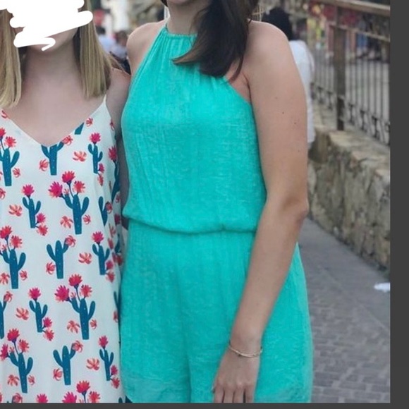 Turquoise Romper - Picture 3 of 4